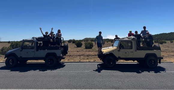 West Jeep tour Madeira: Fanal, Seixal beach, Vulcaninc Pools