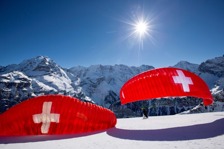 Zwitserse paragliding-tandemvluchten Beatenberg - Interlaken