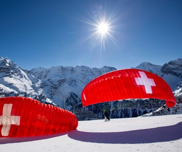 Interlaken: Volo in parapendio in tandem