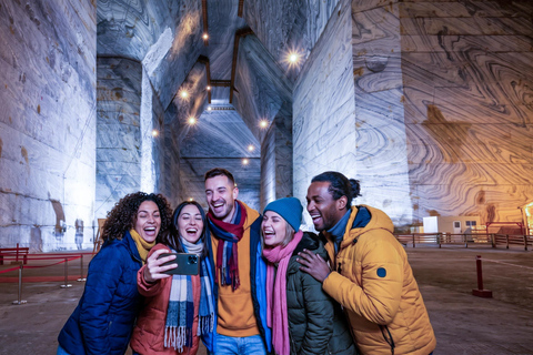 Bucharest: Underground Salt Mine & Dracula Tomb Tour COACH TOUR Audio guide in 24 languages