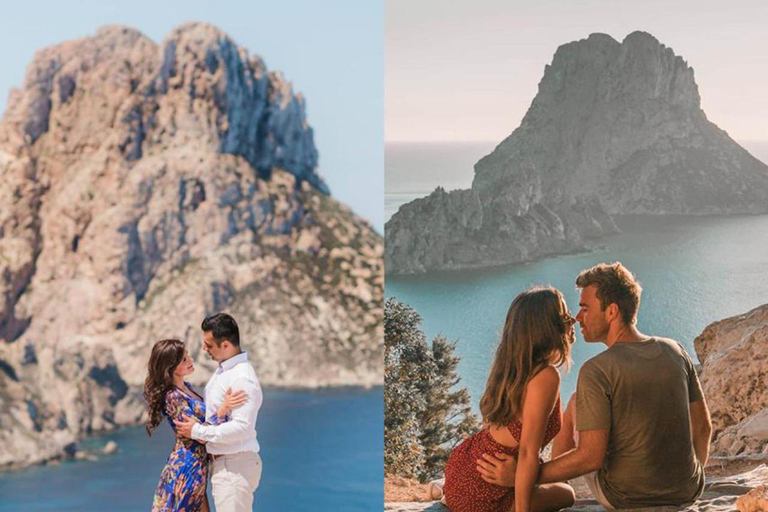 IBIZA Amatörfotografering med en professionell fotograf