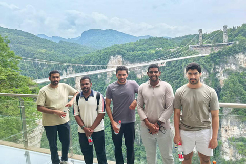 Zhangjiajie 1 Day Tour Glass Bridge & Tianmen Light Show