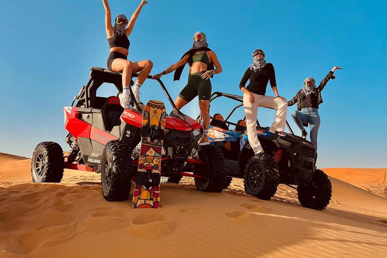 Private Desert Safari, ATV Bike, Camel Ride and Sandboarding Private Desert Safari, ATV Ride , Camel Ride & SandBoarding