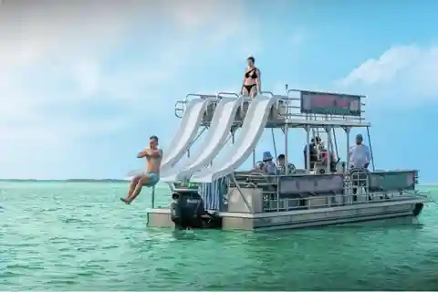 Key West: Double Decker Pontoon Boat Rental