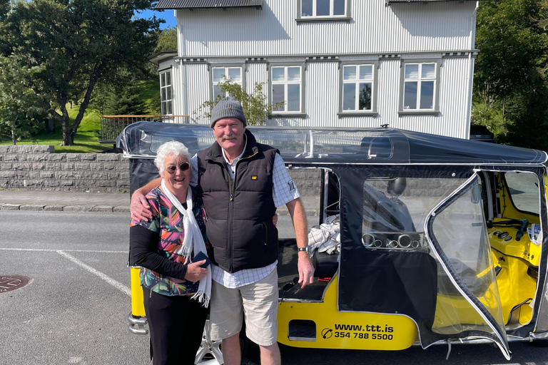 Private Reykjavík Tuk Tuk Extended Tour