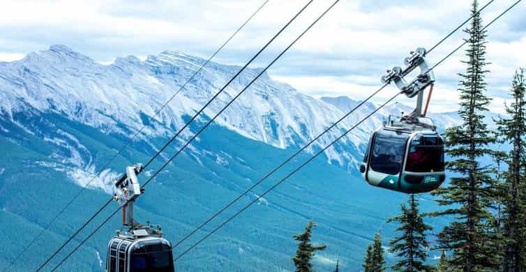 Banff: Gondola, Hot Spring and Three Lakes Tour