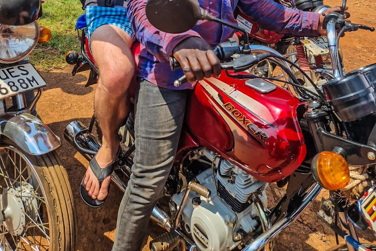 Boda boda/Motorcykelturer i Kampala, Uganda