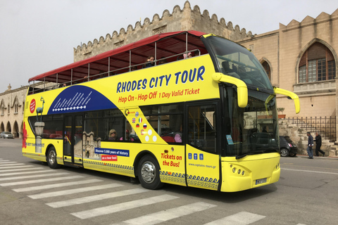 Rodes: Ingresso combinado - ônibus hop-on hop-off e cruzeiro submarino