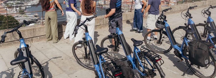 Porto : Visite guidée de 3 heures à vélo électrique pour découvrir les points forts de la ville
