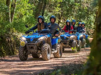 Quad-Ausflug mit Grillparty in den Scarlino-Wäldern