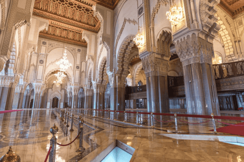 Casablanca: Tour & Guided Mosque Ticket Cruise Excursion