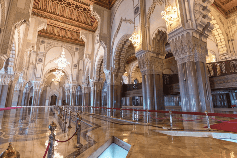 Casablanca: Tour & Guided Mosque Ticket Cruise Excursion