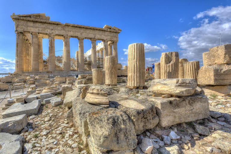 Athens: Half-Day Sightseeing Tour with Acropolis Museum Tour in French
