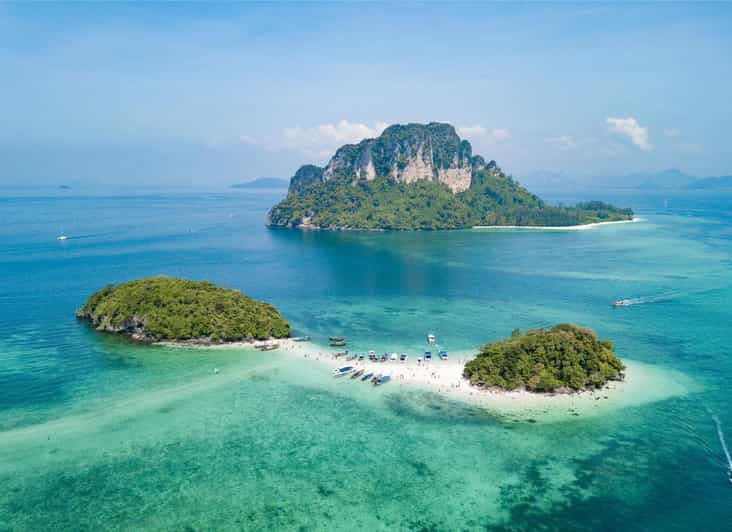 Krabi: 4 Islands by Longtail Boat with Lunch & Snorkeling