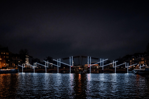 Amsterdam: Luxe Light Festival Cruise met Optionele DrankjesGedeelde Light Festival rondvaart zonder drankjes