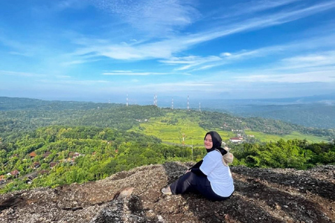 From Yogyakarta: Nglageran Sunset and Night Trek Transport Service Only (Entry Fees Paid Separately)