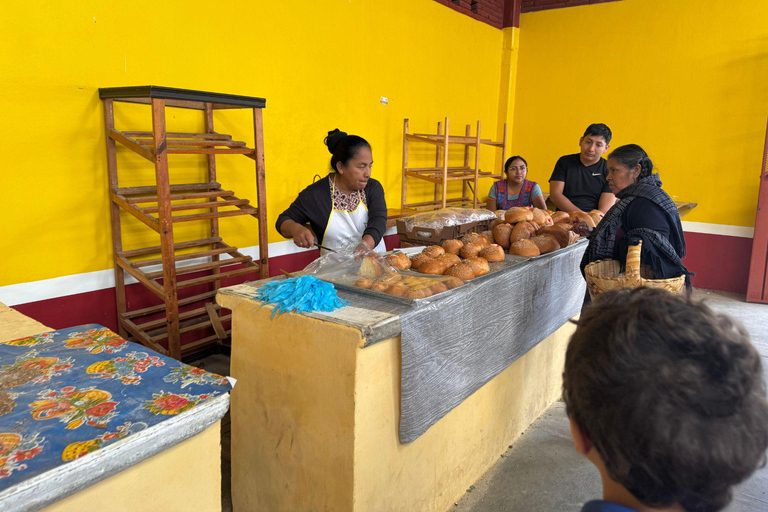 Cuisine ancestrale, art textile à Teotitlán et Tule Tree