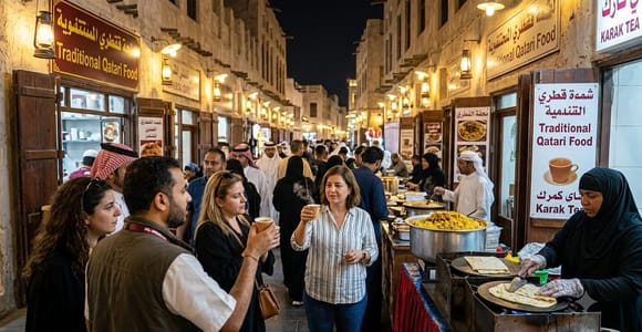 Doha: Souq Waqif Evening Food and Heritage Walking Tour