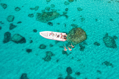 Cagliari: Boat Tour snorkeling della Sella con con aperitivo