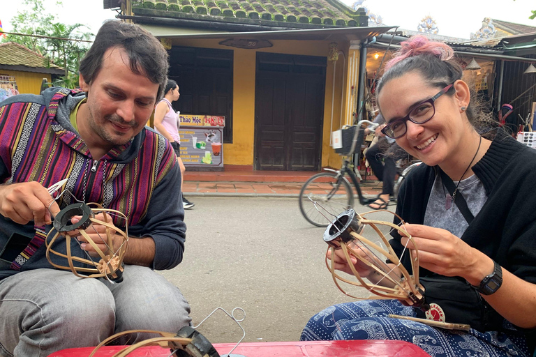 Cours de fabrication de lanternes avec Lynn