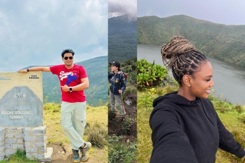 From Kigali : 1 Day Bisoke Volcano Hike ops