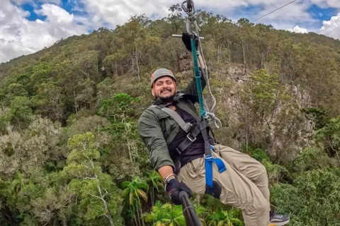 Goldküste: Tamborine Mountain Canyon Flyer Zipline Tour