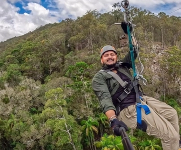 Gold Coast: Tamborine Mountain Canyon Flyer Zipline Tour