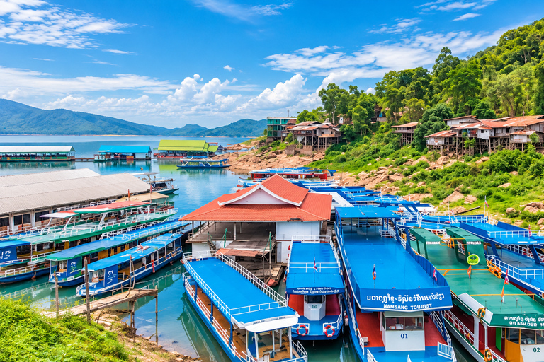 From Vientiane: Lao Sea – Vang Vieng 2 Days 1 Night Trip From Vientiane to Vang Vieng 1 Days Trip