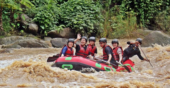 Chiang Mai: Sticky Waterfall & 5 km White Water Rafting