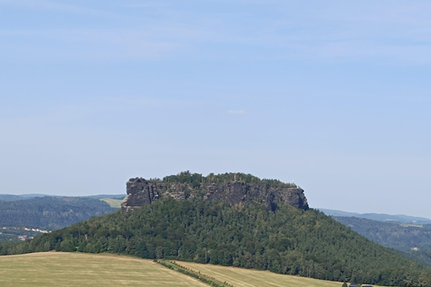 From Dresden: Table mountains Lilienstein & Königstein tour