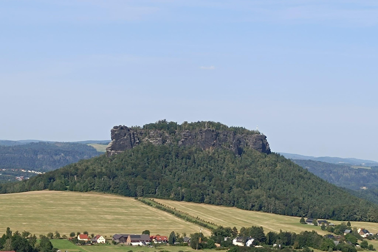 From Dresden: Table mountains Lilienstein & Königstein tour