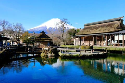 Tokyo: Mt Fuji&Chureito Pagoda&Lake Kawaguchi&Oshino Hakkai Free Karaage Chicken Set | 8AM Tokyo Station Departure