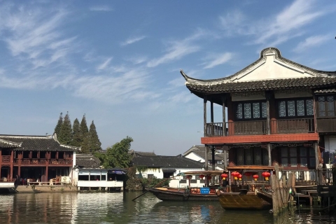 Zhujiajiao Water Village: privétour vanuit ShanghaiZhujiajiao Water Village Halve dag tour vanuit Shanghai