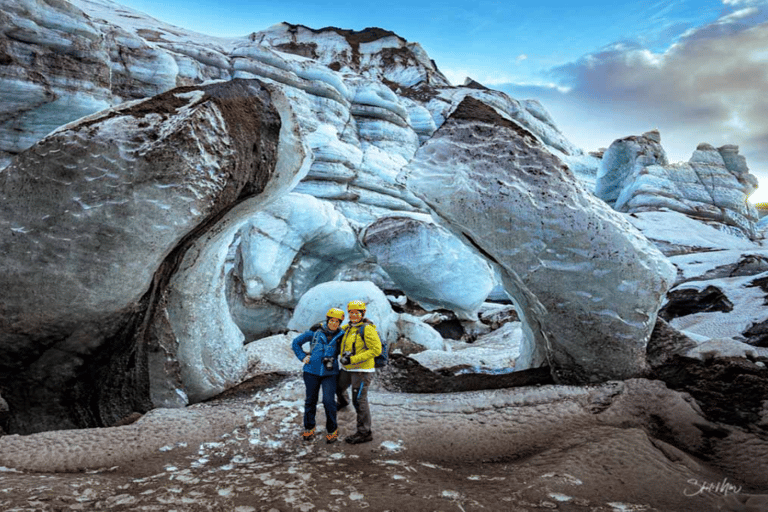 Vanuit Reykjavík: Katla ijsgrot en zuidkust tourTour met ophaalservice vanaf bushalte # 12 in Reykjavík