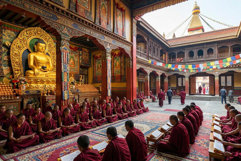 Kathmandu: Tea with a Buddhist Monk & Guided Meditation