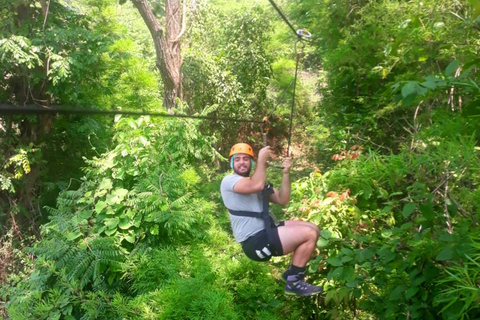 Pai: Ziplining w dżungli z 16 platformamiWycieczka prywatna bez transferu do hotelu