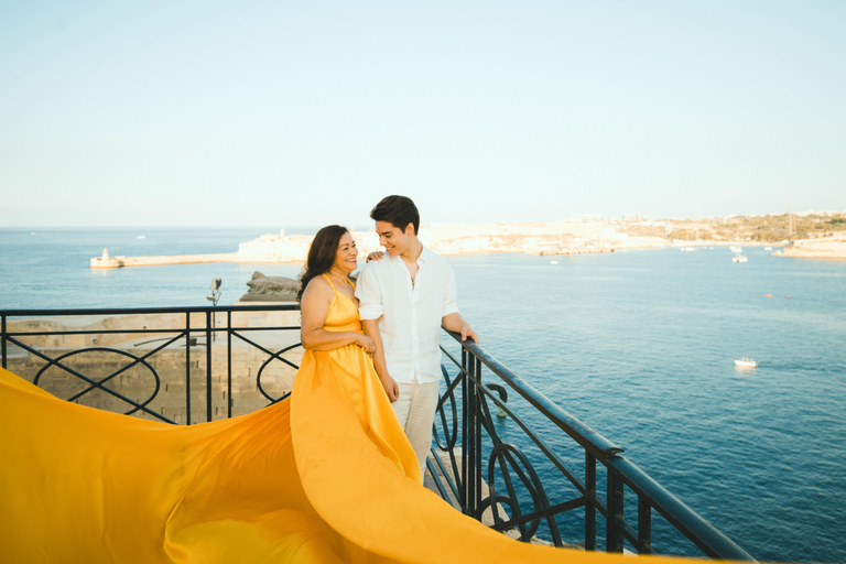 Malta: Flying Dress Photoshoot & Video Experience