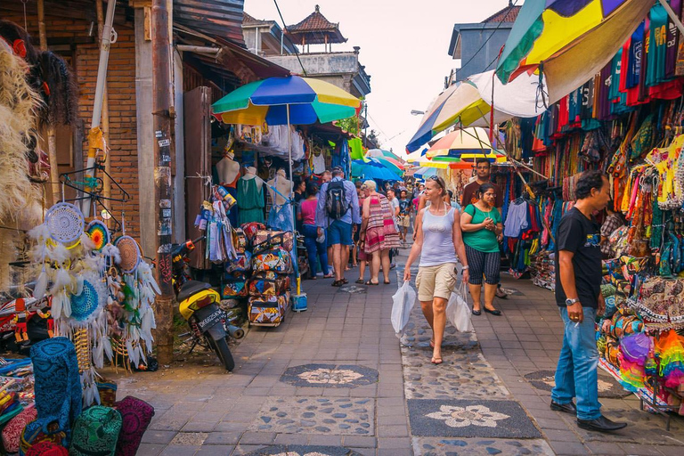 Centre de Bali : Visite du village d'Ubud, des rizières et de KintamaniVisite avec droits d'entrée et déjeuner