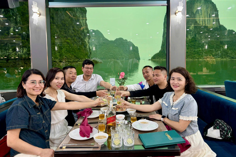 5-Star Ha Long Day Cruise with Jacuzzi, Lunch & Free Drink Day Cruise With Meal
