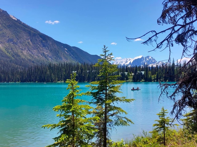 Lake Louise, Emerald Lake and Banff Town from Canmore