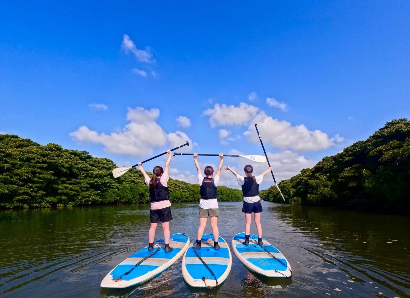 Ishigaki-øen: SUP eller kanosejlads og snorkling ved Blue Cave