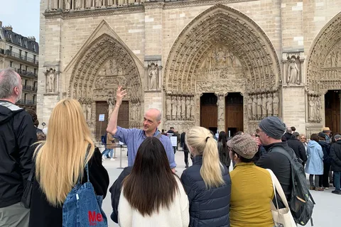 Notre-Dame Cathedral Exterior & Latin Quarter Guided Tour