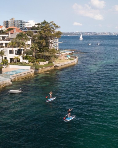 Visit Manly Stand Up Paddle Board Hire in Pearl Beach