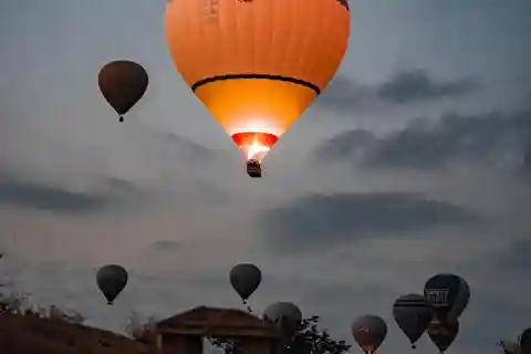 Kappadokien: 1 af 3 dale luftballonflyvning