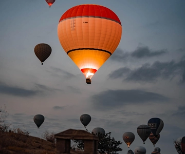 Kappadokien: 1 af 3 dale luftballonflyvning