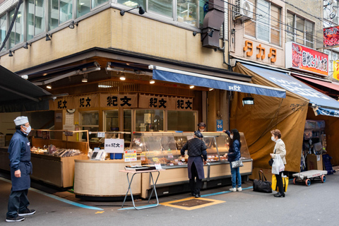Tokyo Traditional local seafood Market Tsukiji Guided Tour