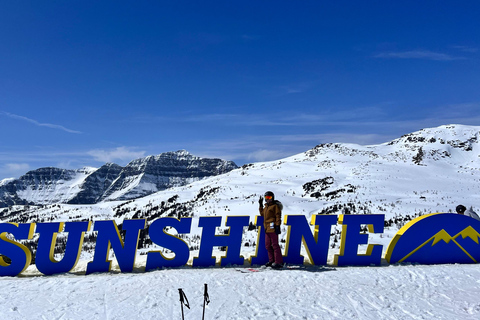 Banff: Aventura de esquí con un guía local