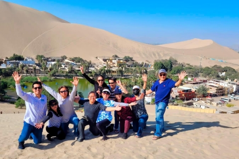 Vanuit Lima: Ballestas Eilanden en Huacachina (Hele dag)