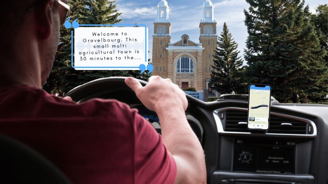 Visit Between Moose Jaw & Alberta a Smartphone Audio Driving Tour in Moose Jaw, Saskatchewan, Canada