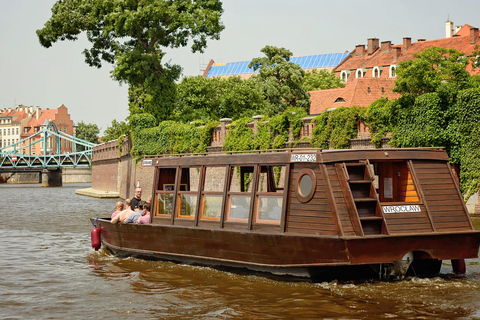 Wroclaw by night - Old Town boat cruise after sunset